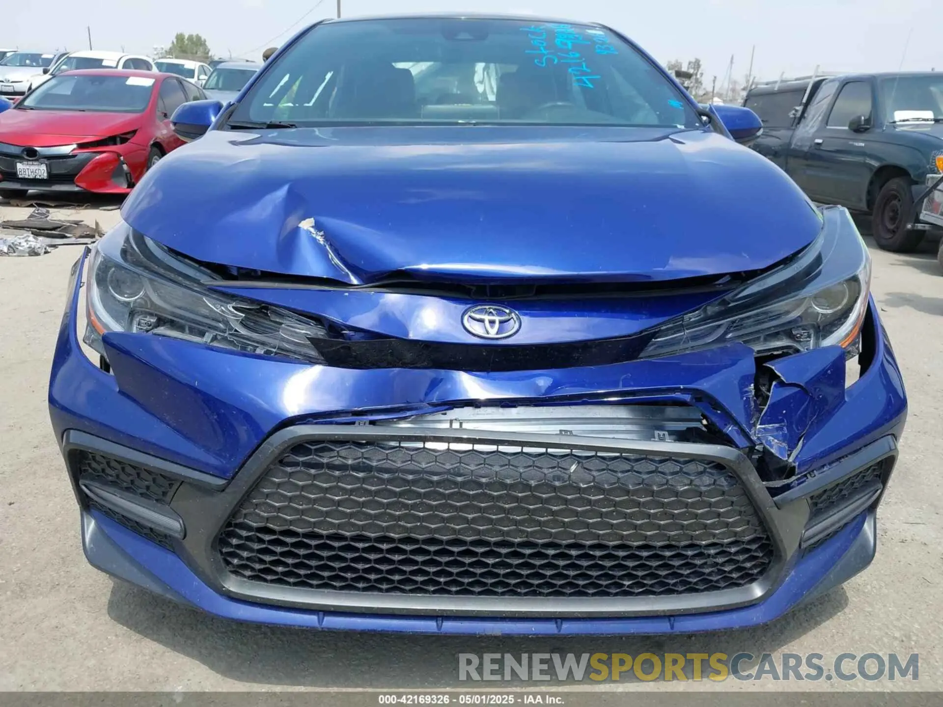 6 Photograph of a damaged car 5YFT4MCE5MP093867 TOYOTA COROLLA 2021