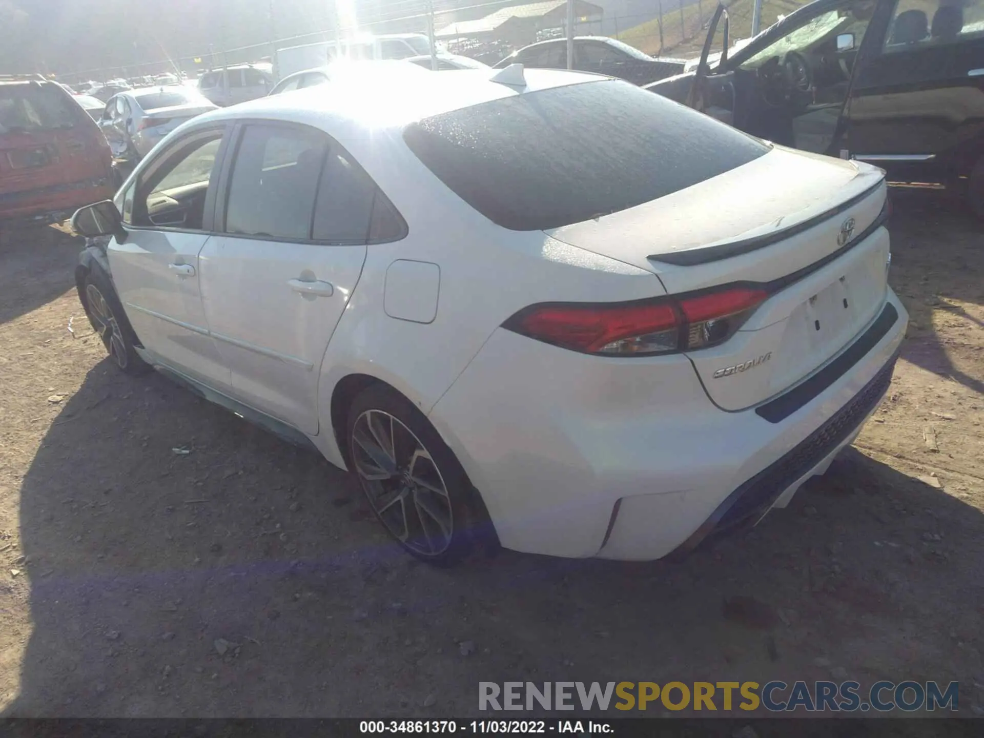 3 Photograph of a damaged car 5YFT4MCE6MP059775 TOYOTA COROLLA 2021