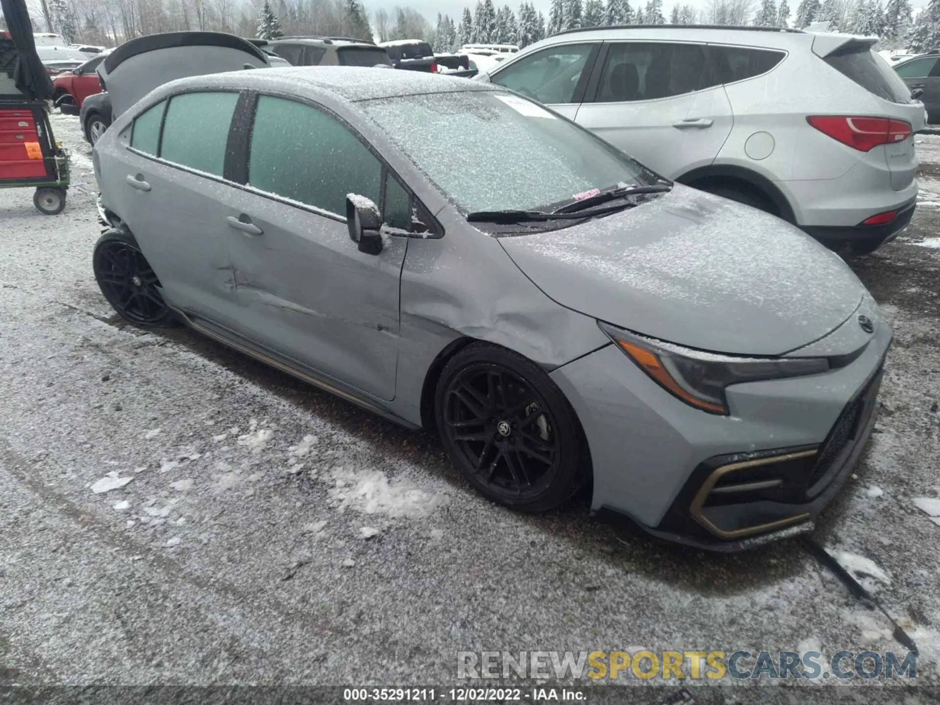 1 Фотография поврежденного автомобиля 5YFT4MCE6MP091108 TOYOTA COROLLA 2021