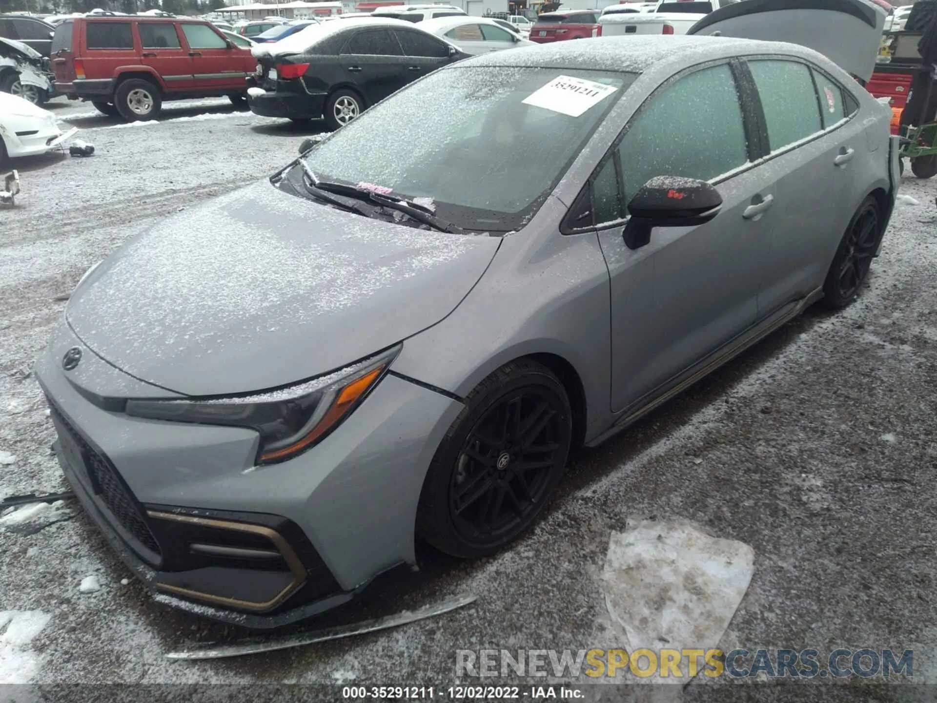 2 Фотография поврежденного автомобиля 5YFT4MCE6MP091108 TOYOTA COROLLA 2021