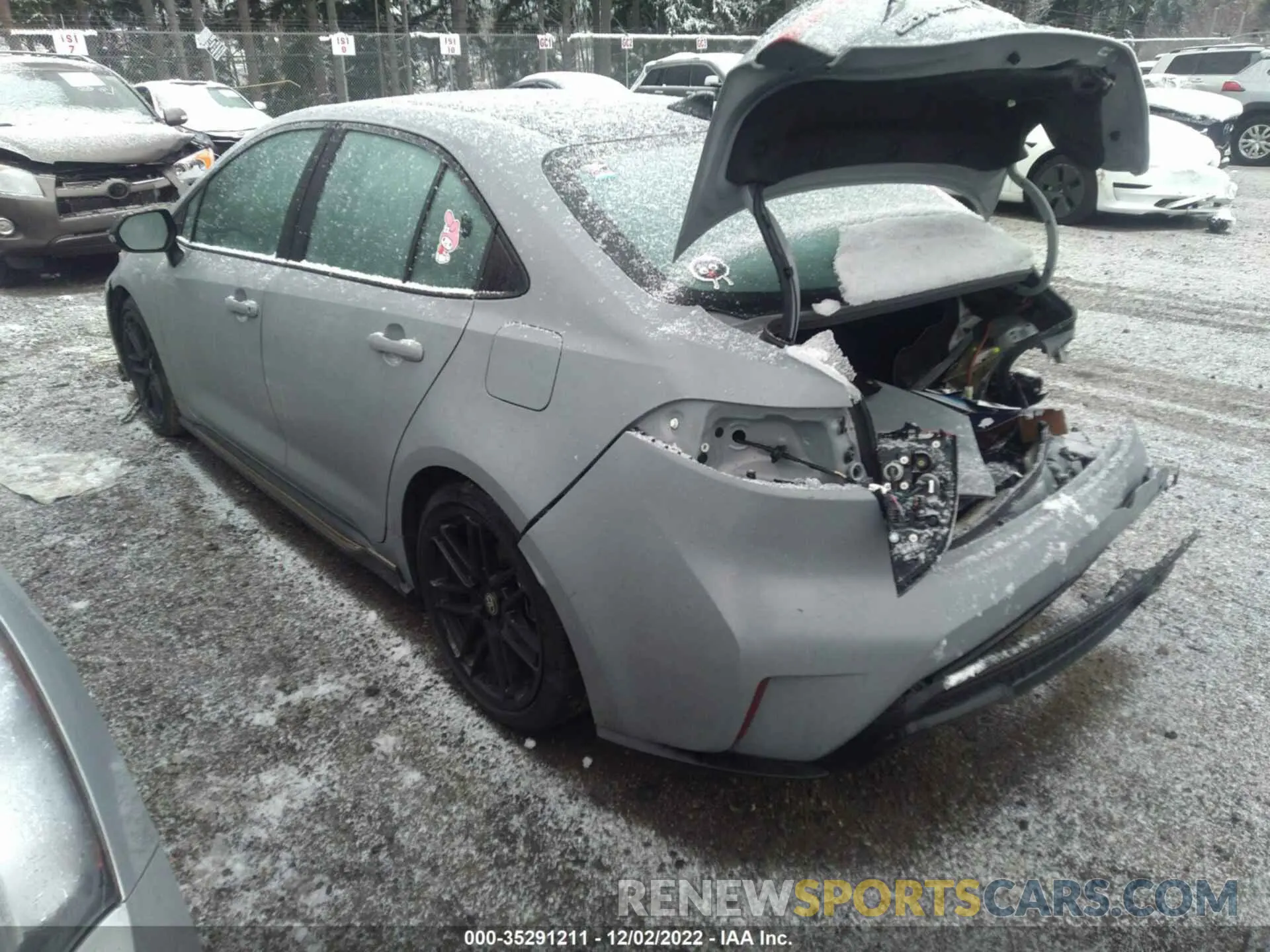 3 Фотография поврежденного автомобиля 5YFT4MCE6MP091108 TOYOTA COROLLA 2021
