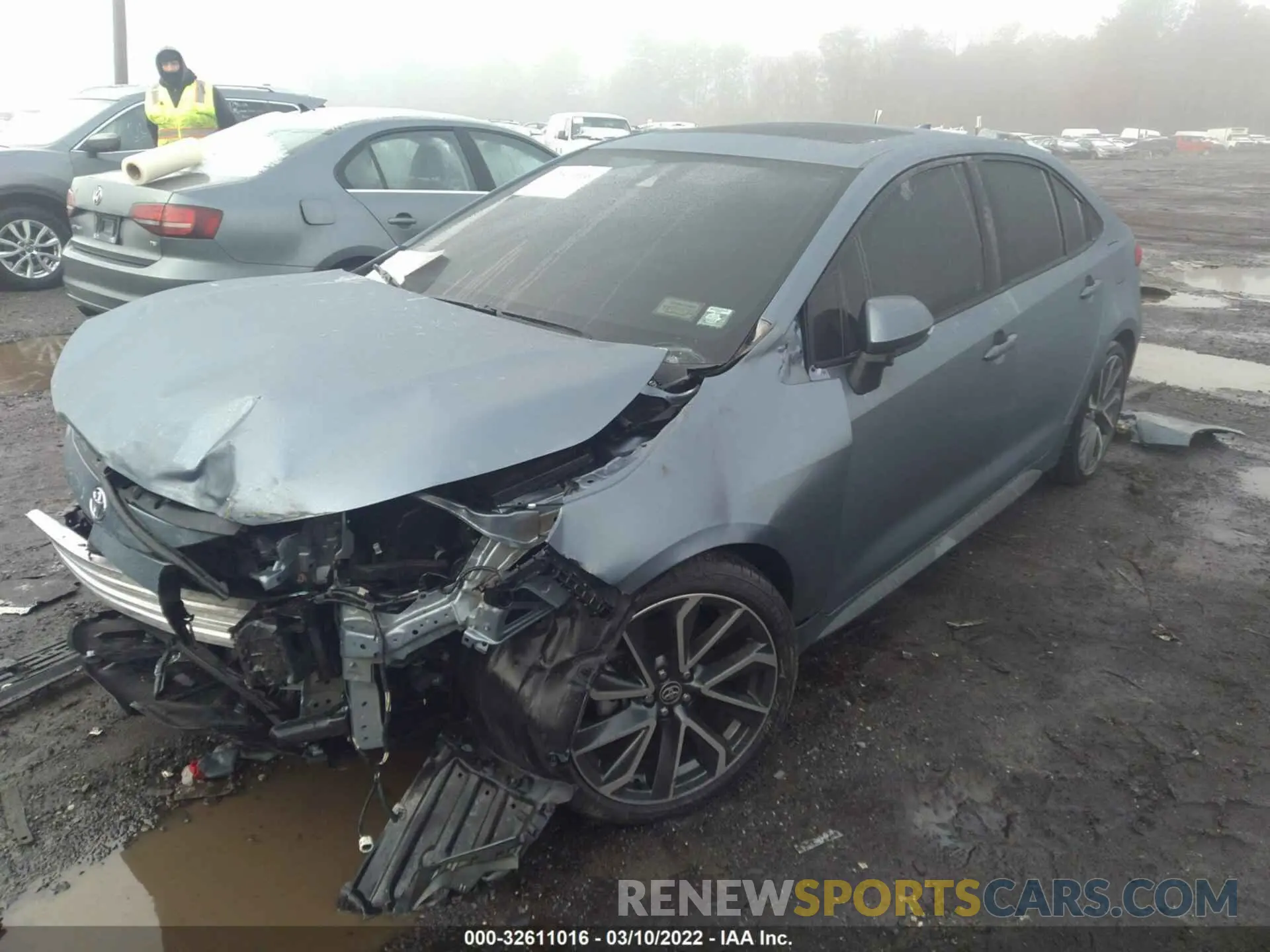 2 Фотография поврежденного автомобиля 5YFT4MCE8MP067862 TOYOTA COROLLA 2021