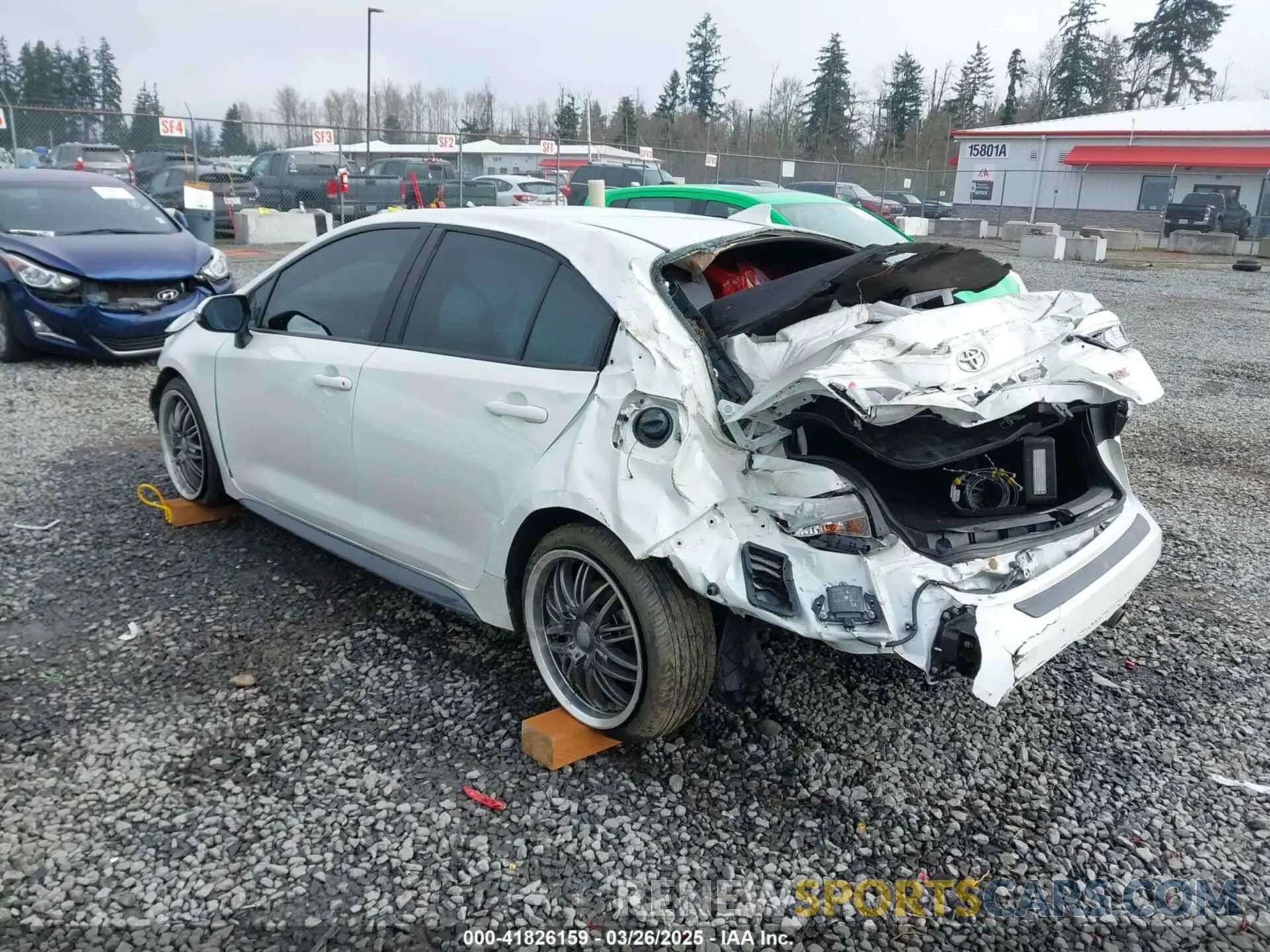 3 Photograph of a damaged car 5YFT4MCE8MP089733 TOYOTA COROLLA 2021