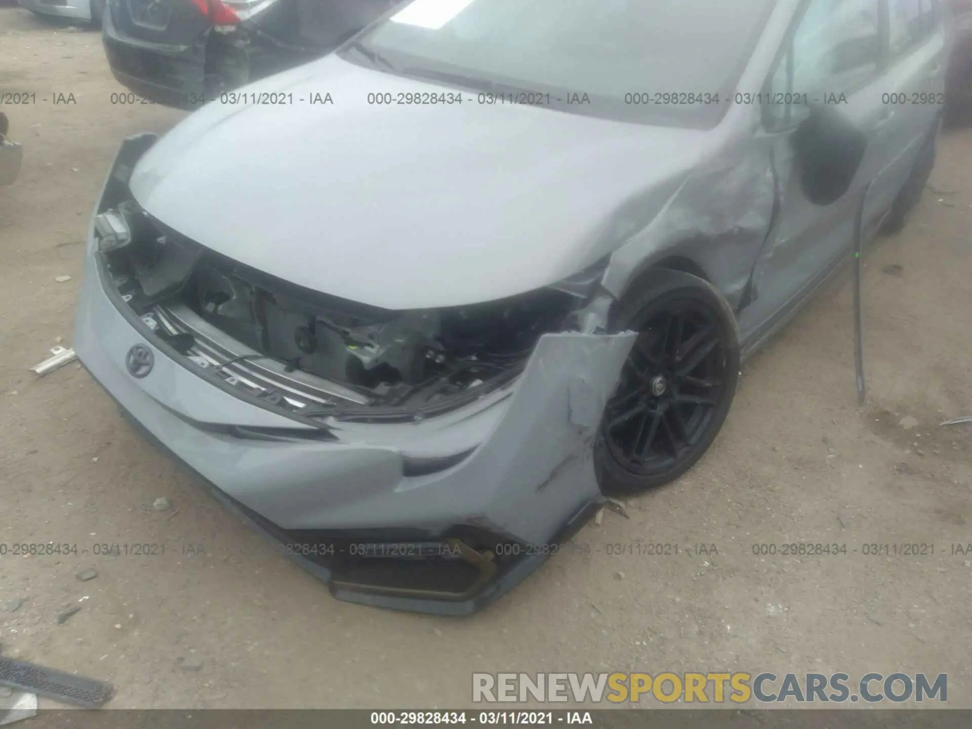 6 Photograph of a damaged car 5YFT4MCEXMP074800 TOYOTA COROLLA 2021