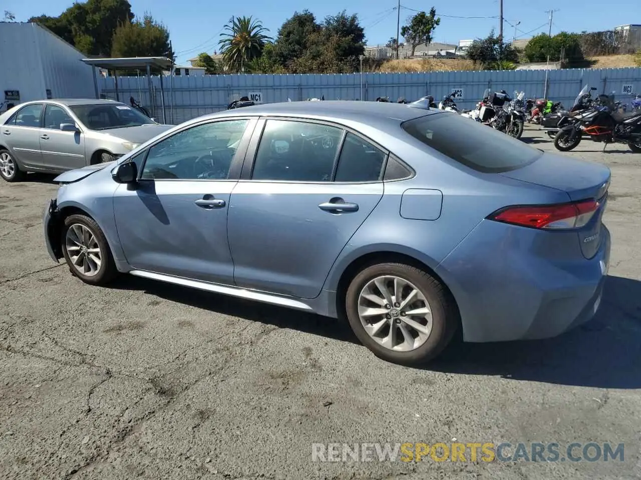 2 Photograph of a damaged car 5YFVPMAE0MP161737 TOYOTA COROLLA 2021