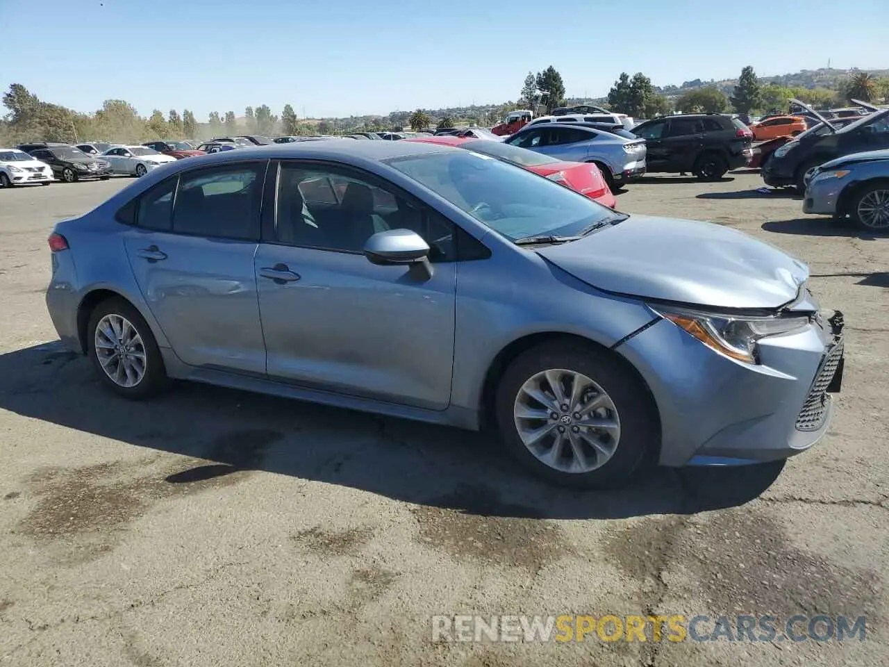 4 Photograph of a damaged car 5YFVPMAE0MP161737 TOYOTA COROLLA 2021