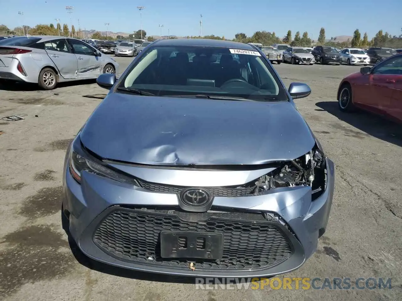 5 Photograph of a damaged car 5YFVPMAE0MP161737 TOYOTA COROLLA 2021