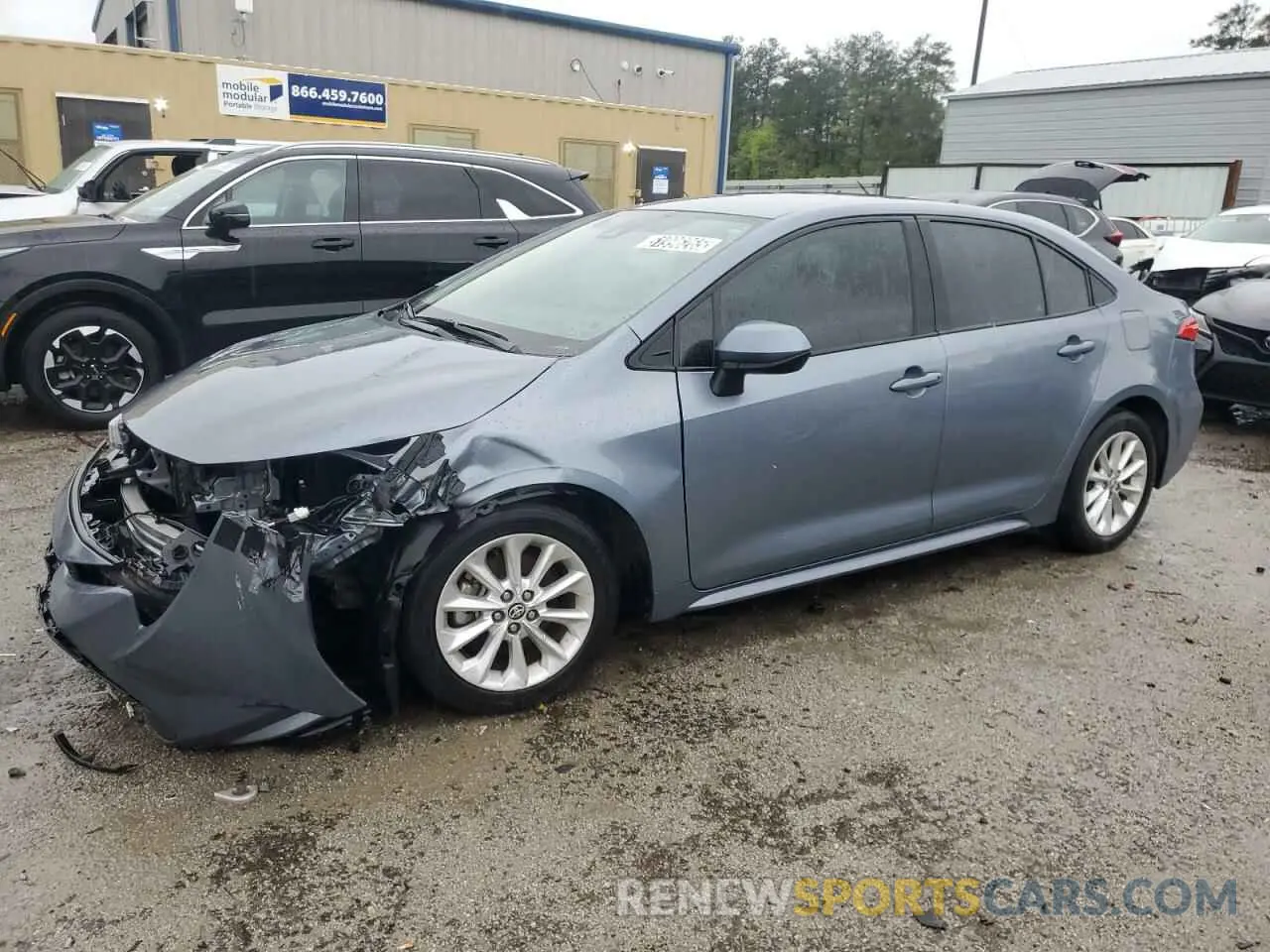 1 Photograph of a damaged car 5YFVPMAE0MP210869 TOYOTA COROLLA 2021