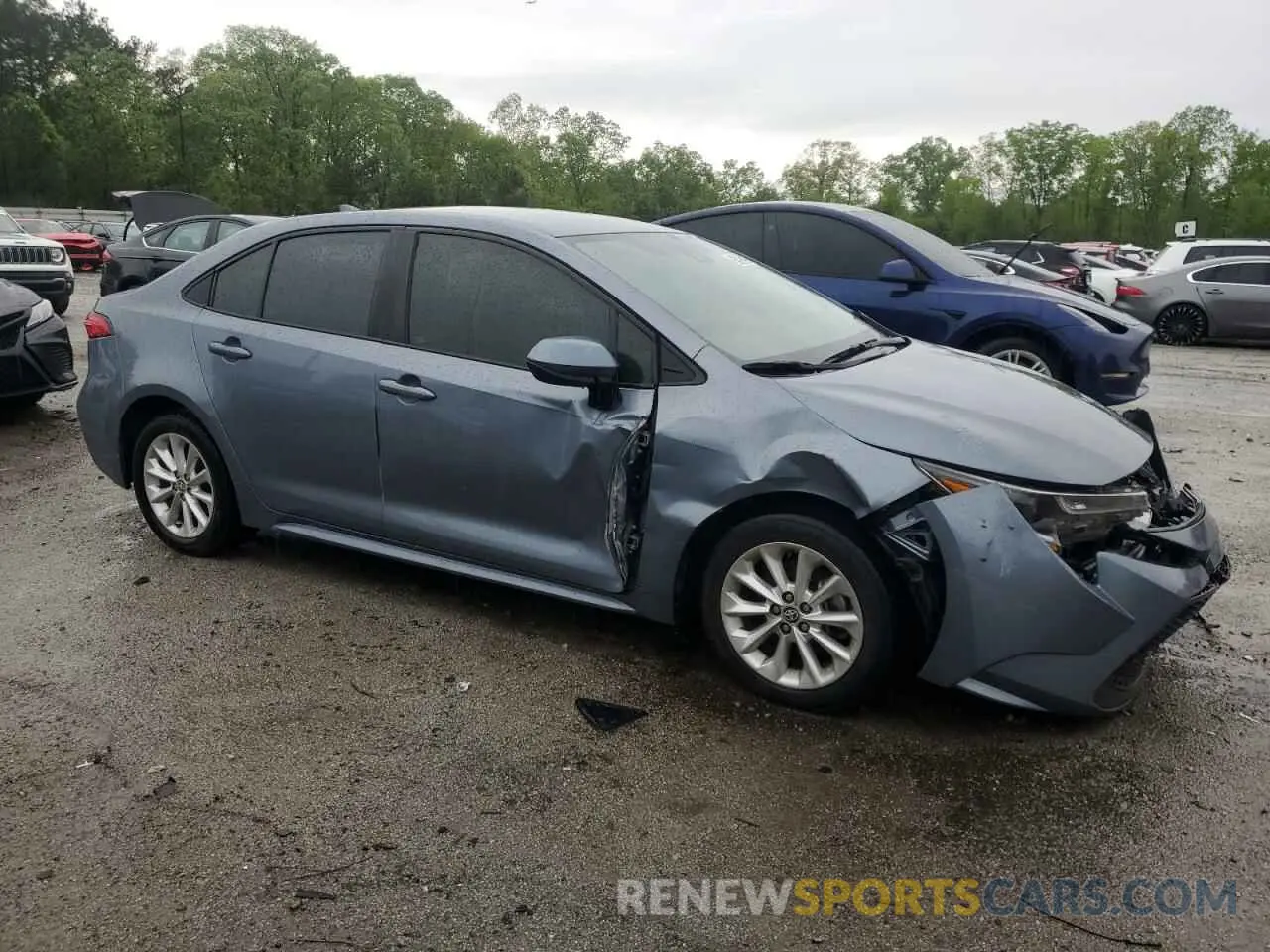 4 Photograph of a damaged car 5YFVPMAE0MP210869 TOYOTA COROLLA 2021