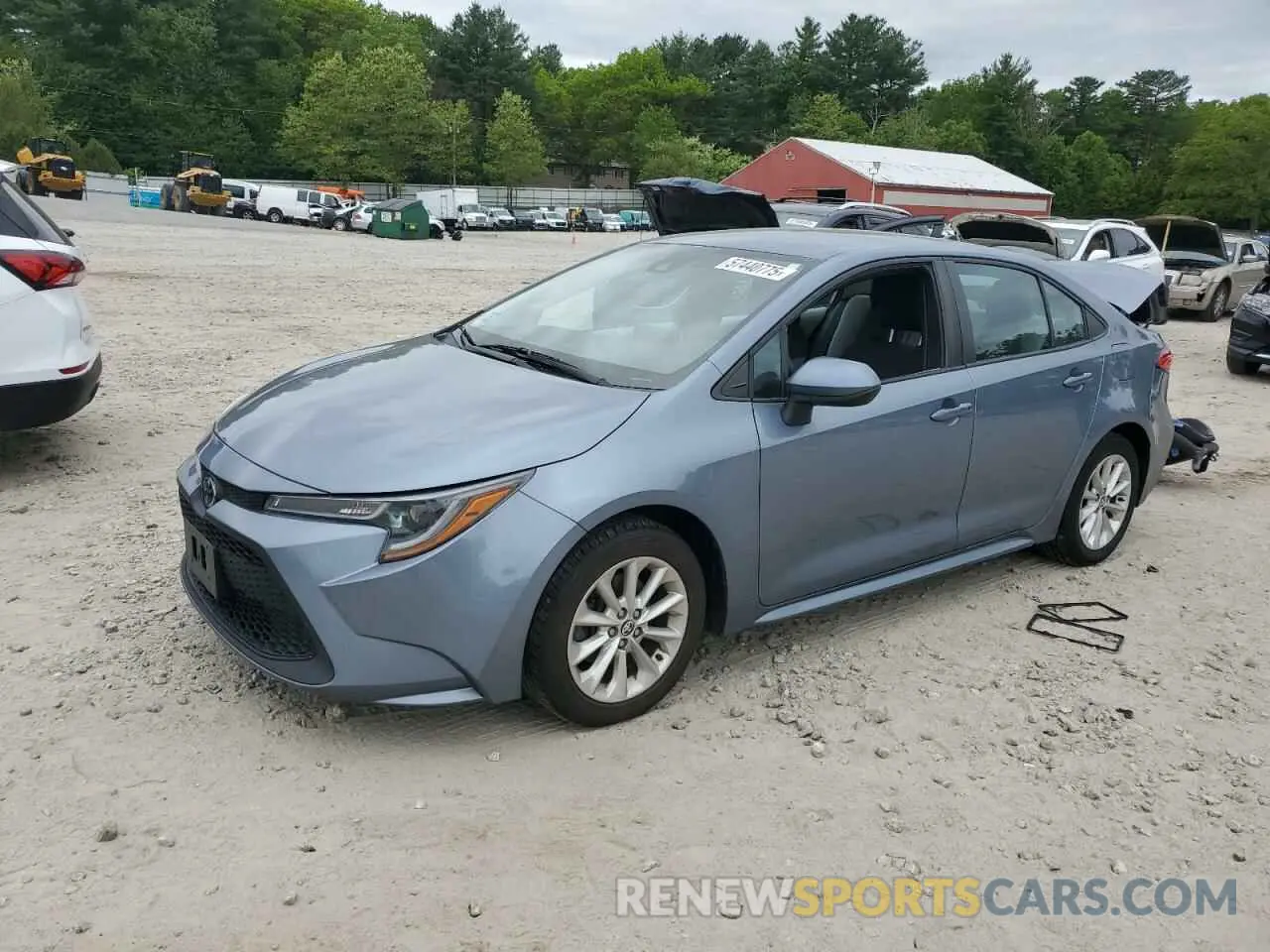 1 Photograph of a damaged car 5YFVPMAE1MP270112 TOYOTA COROLLA 2021
