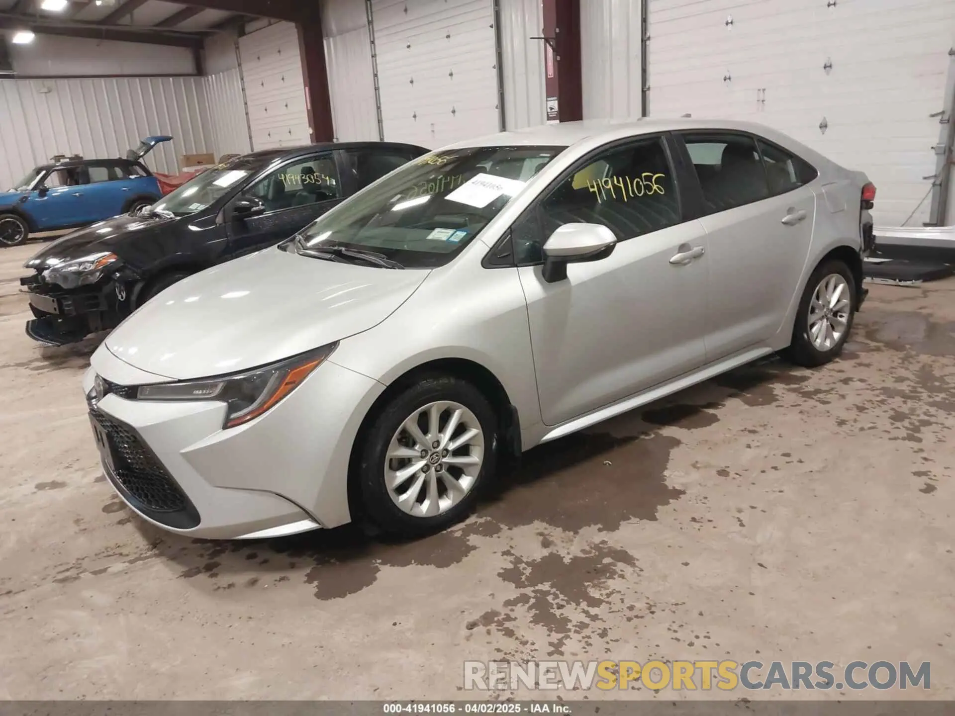 2 Photograph of a damaged car 5YFVPMAE2MP233957 TOYOTA COROLLA 2021