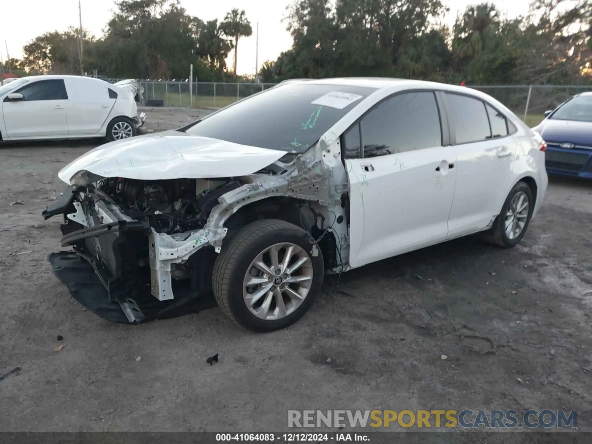 2 Фотография поврежденного автомобиля 5YFVPMAE3MP228587 TOYOTA COROLLA 2021