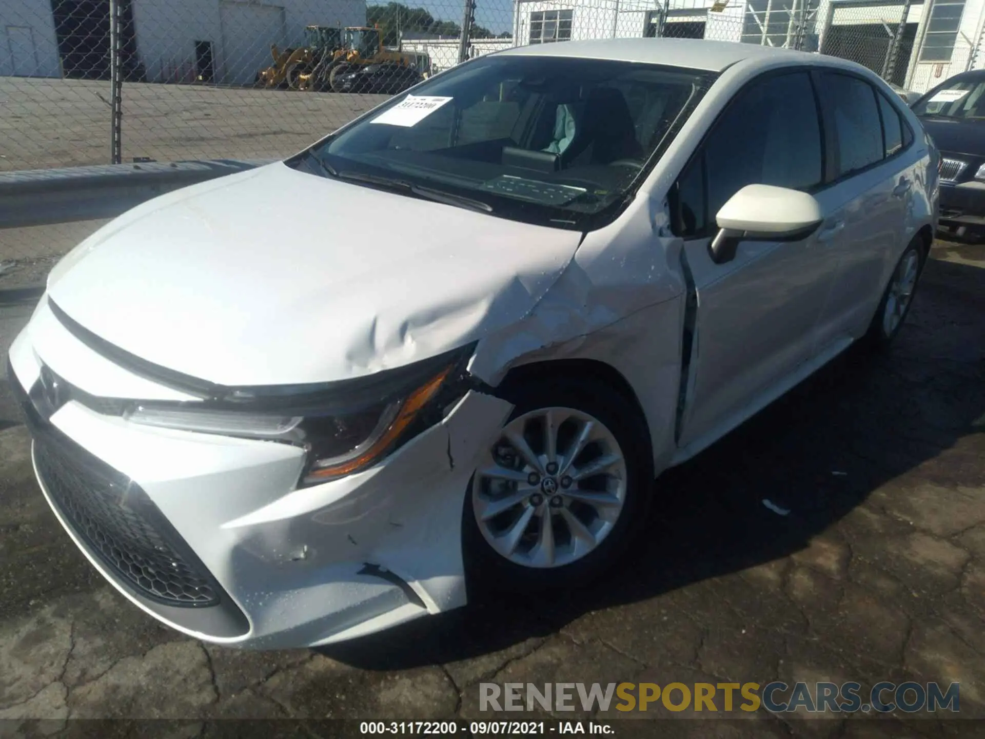 6 Photograph of a damaged car 5YFVPMAE3MP268474 TOYOTA COROLLA 2021