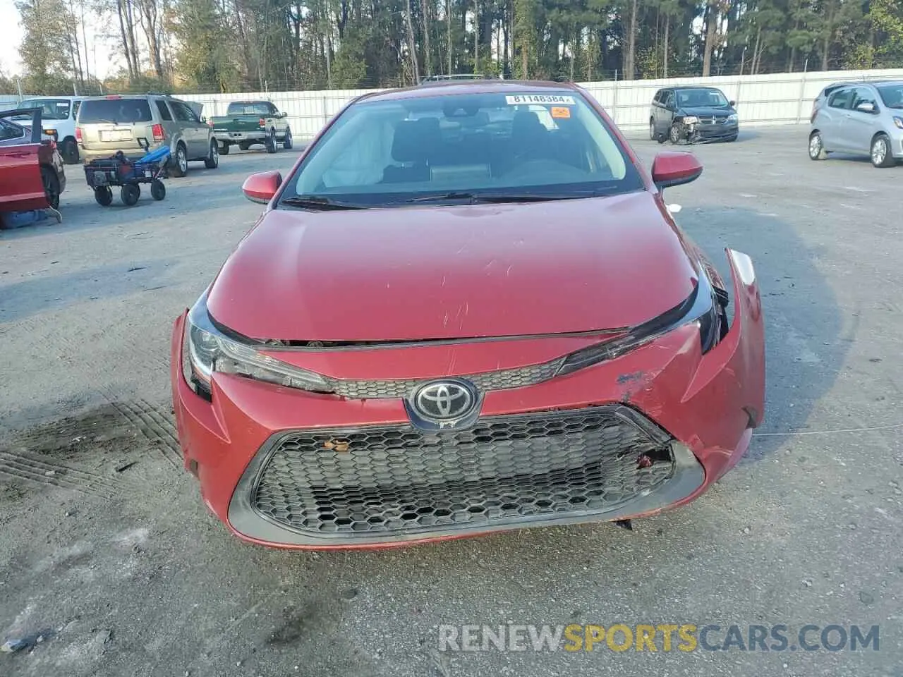 5 Фотография поврежденного автомобиля 5YFVPMAE5MP177044 TOYOTA COROLLA 2021