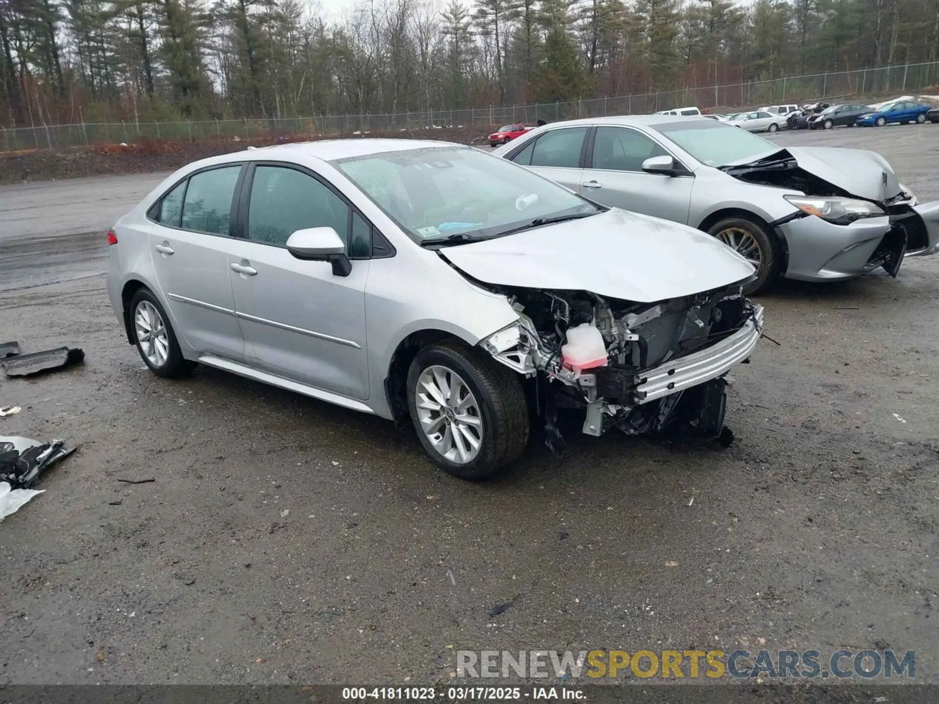 1 Photograph of a damaged car 5YFVPMAE5MP266547 TOYOTA COROLLA 2021