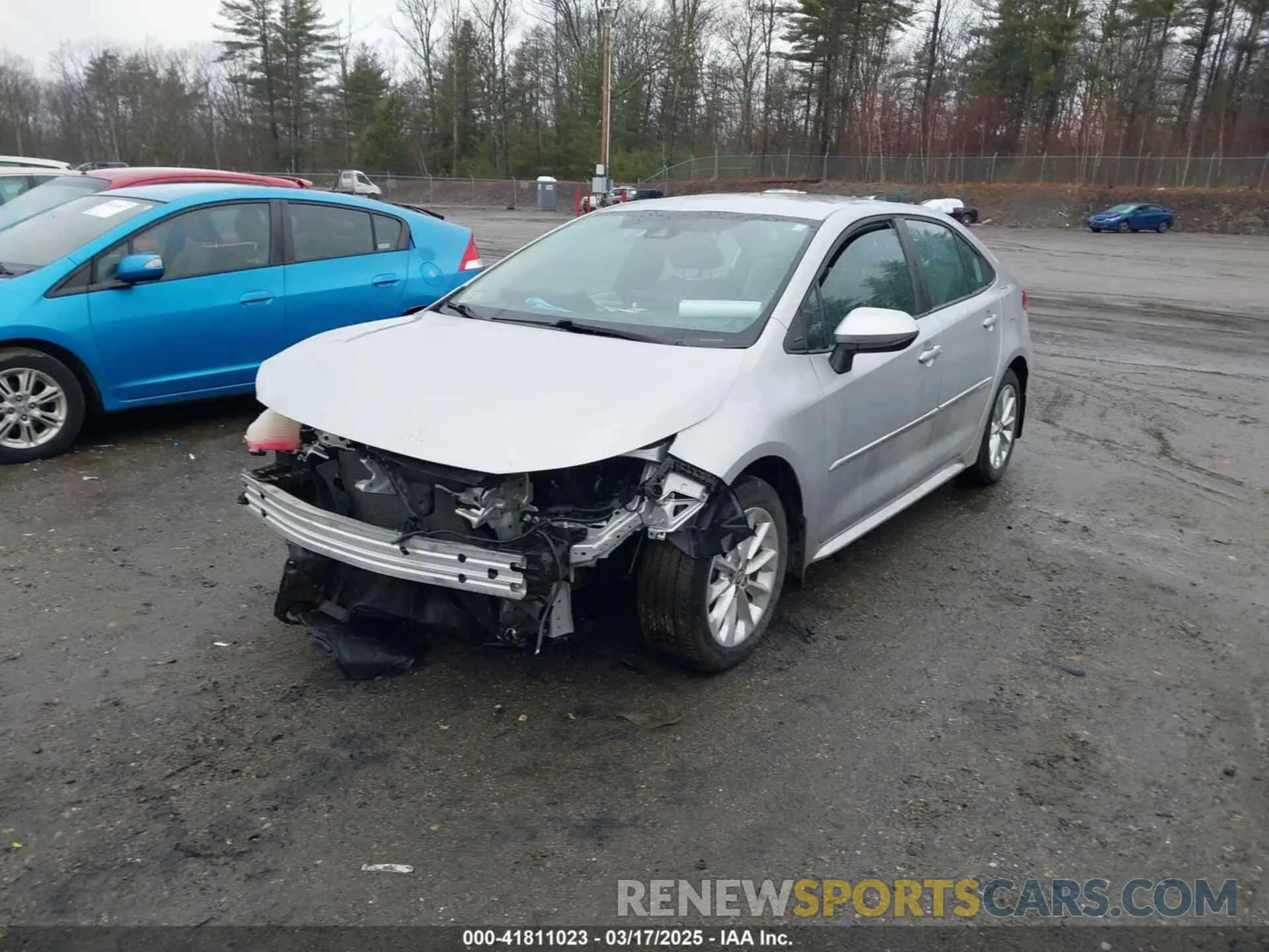 2 Photograph of a damaged car 5YFVPMAE5MP266547 TOYOTA COROLLA 2021