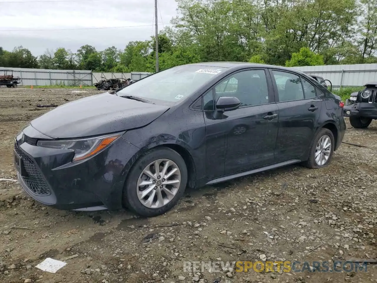 1 Photograph of a damaged car 5YFVPMAE6MP226722 TOYOTA COROLLA 2021