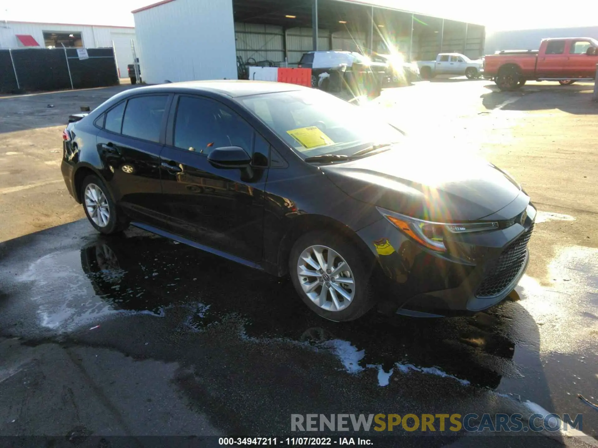 1 Photograph of a damaged car 5YFVPMAE7MP206785 TOYOTA COROLLA 2021