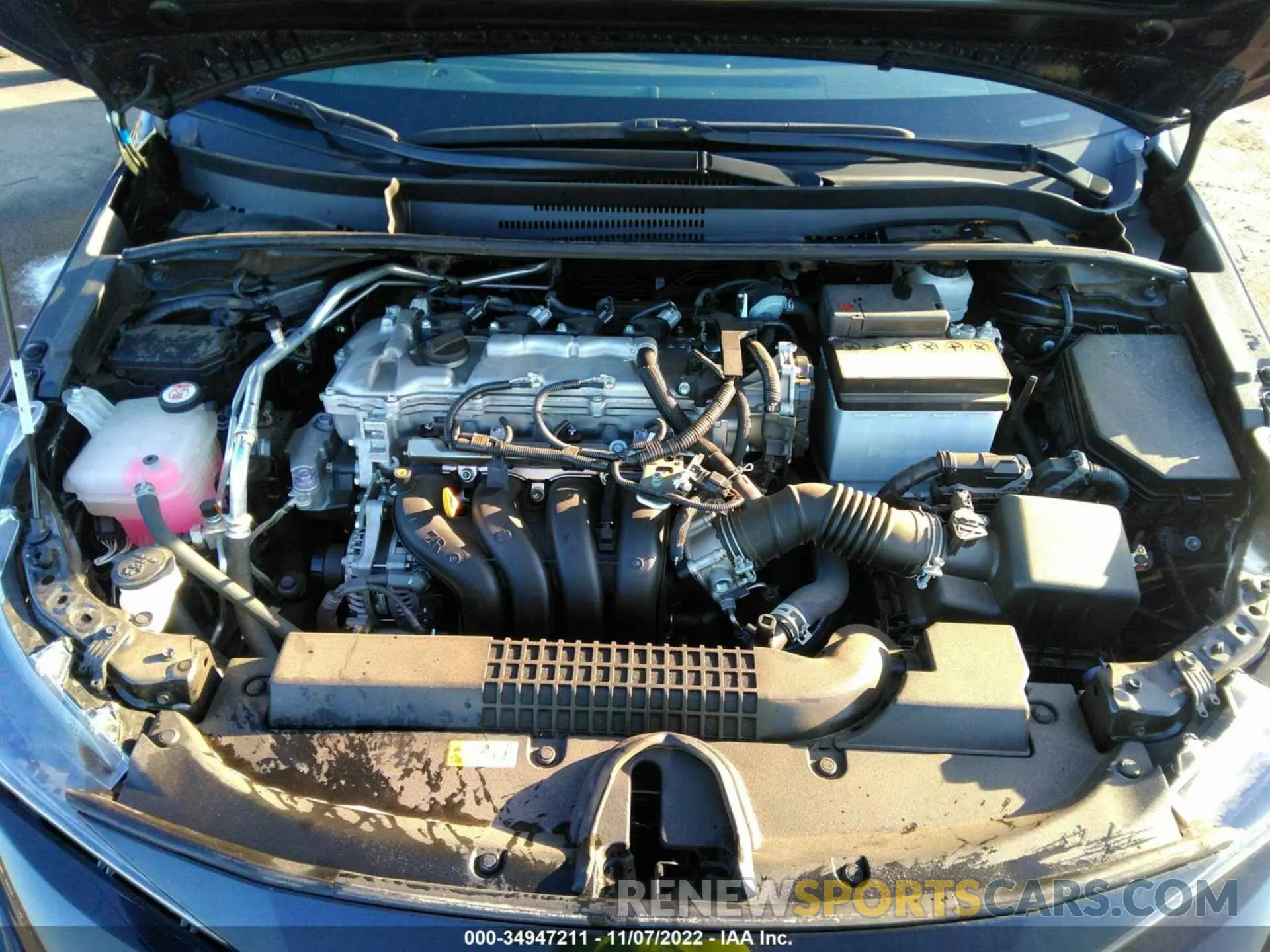 10 Photograph of a damaged car 5YFVPMAE7MP206785 TOYOTA COROLLA 2021