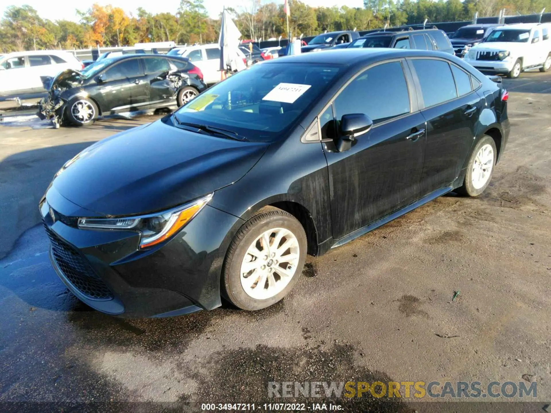 2 Photograph of a damaged car 5YFVPMAE7MP206785 TOYOTA COROLLA 2021