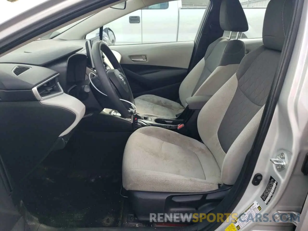 7 Photograph of a damaged car 5YFVPMAE7MP238216 TOYOTA COROLLA 2021
