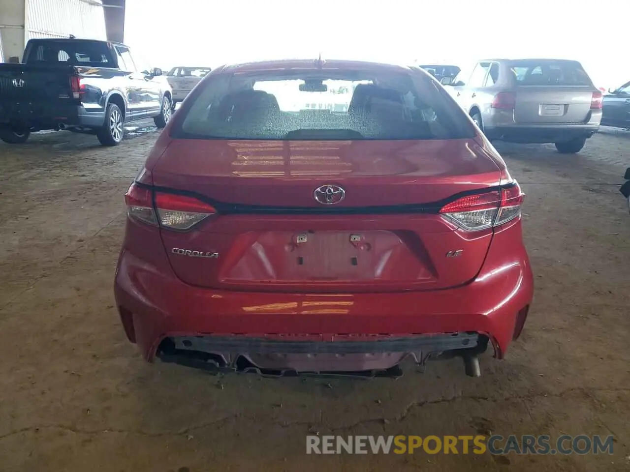6 Photograph of a damaged car 5YFVPMAE8MP235809 TOYOTA COROLLA 2021