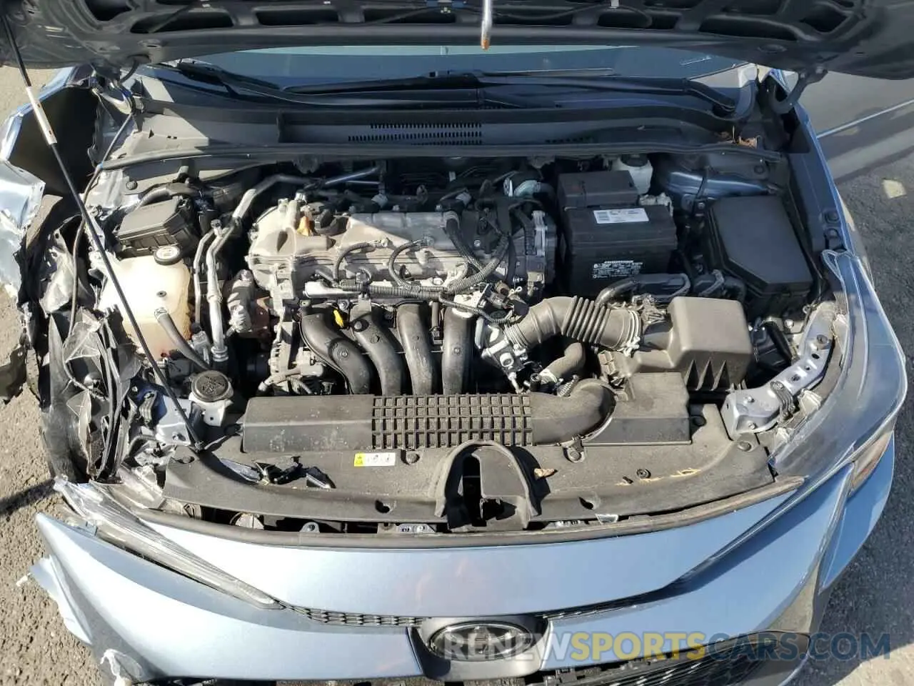 11 Photograph of a damaged car 5YFVPMAE8MP248205 TOYOTA COROLLA 2021