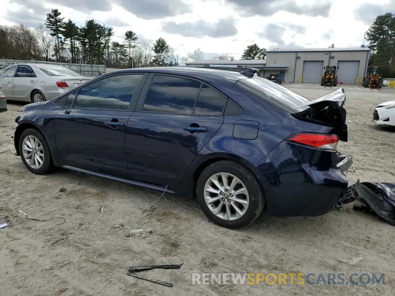 2 Photograph of a damaged car 5YFVPMAE9MP223569 TOYOTA COROLLA 2021