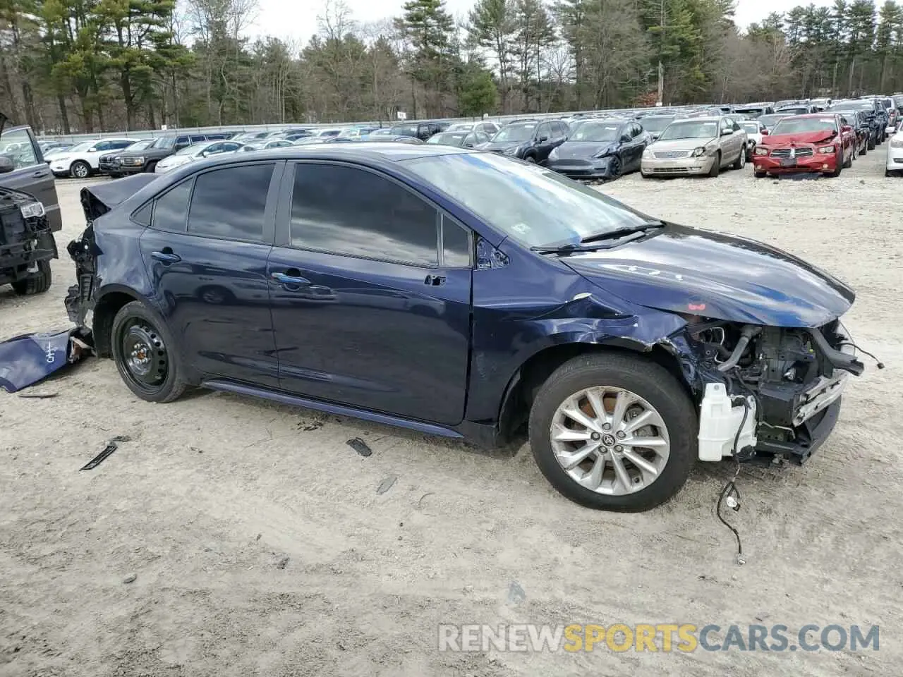 4 Photograph of a damaged car 5YFVPMAE9MP223569 TOYOTA COROLLA 2021