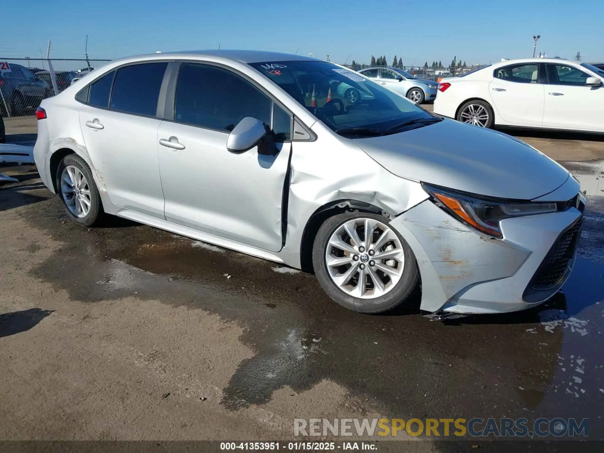 1 Фотография поврежденного автомобиля 5YFVPMAE9MP263697 TOYOTA COROLLA 2021