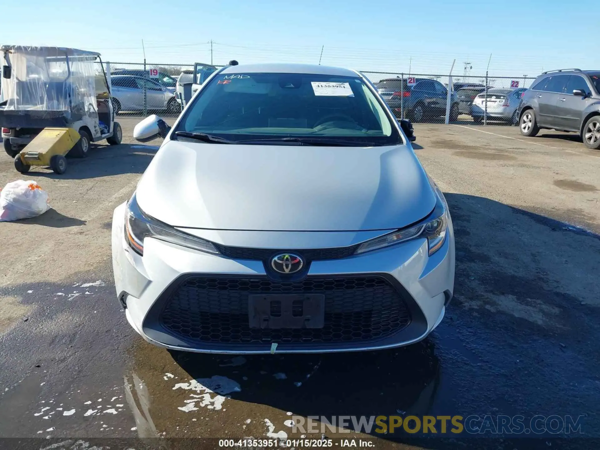 12 Фотография поврежденного автомобиля 5YFVPMAE9MP263697 TOYOTA COROLLA 2021