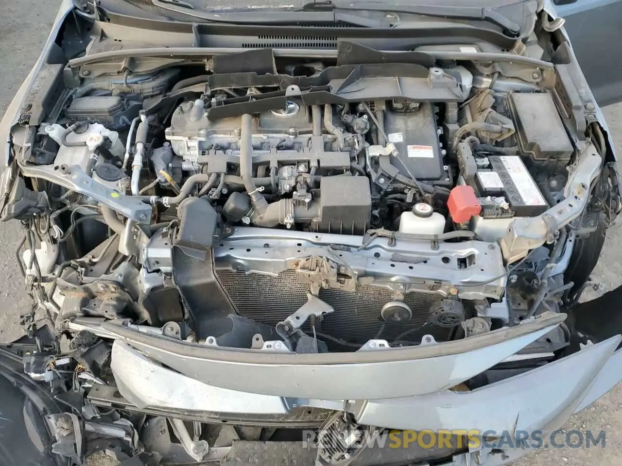 11 Photograph of a damaged car JTDBAMDE4MJ013319 TOYOTA COROLLA 2021