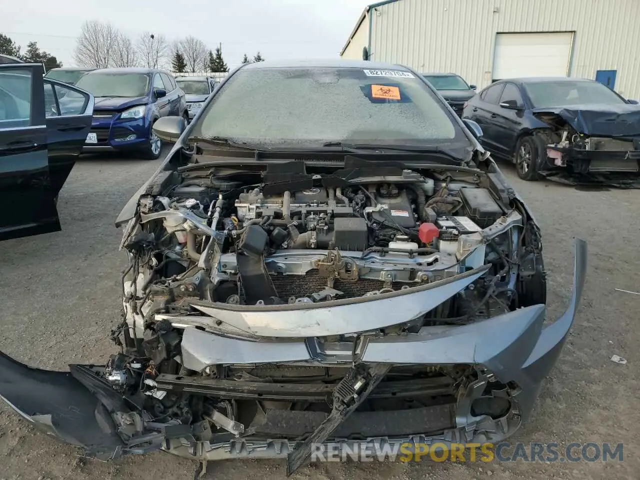5 Photograph of a damaged car JTDBAMDE4MJ013319 TOYOTA COROLLA 2021