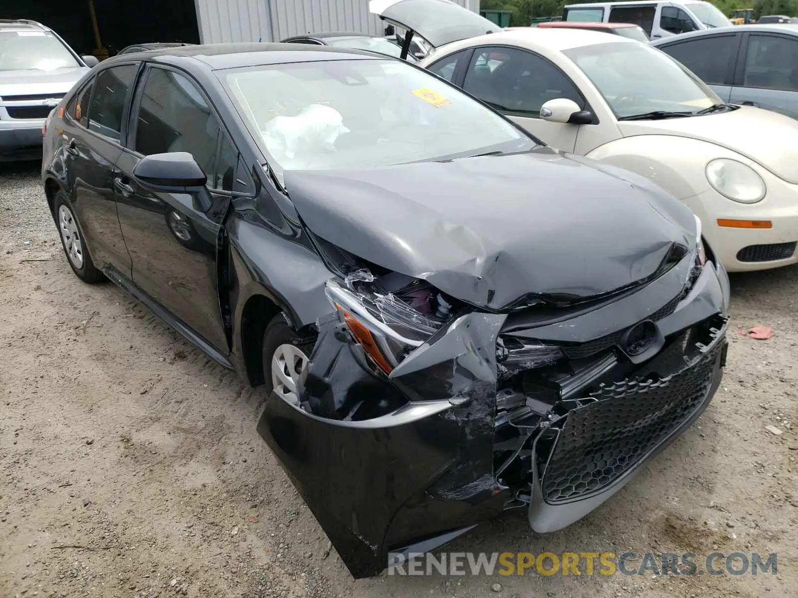 1 Photograph of a damaged car JTDDPMAE4MJ176578 TOYOTA COROLLA 2021
