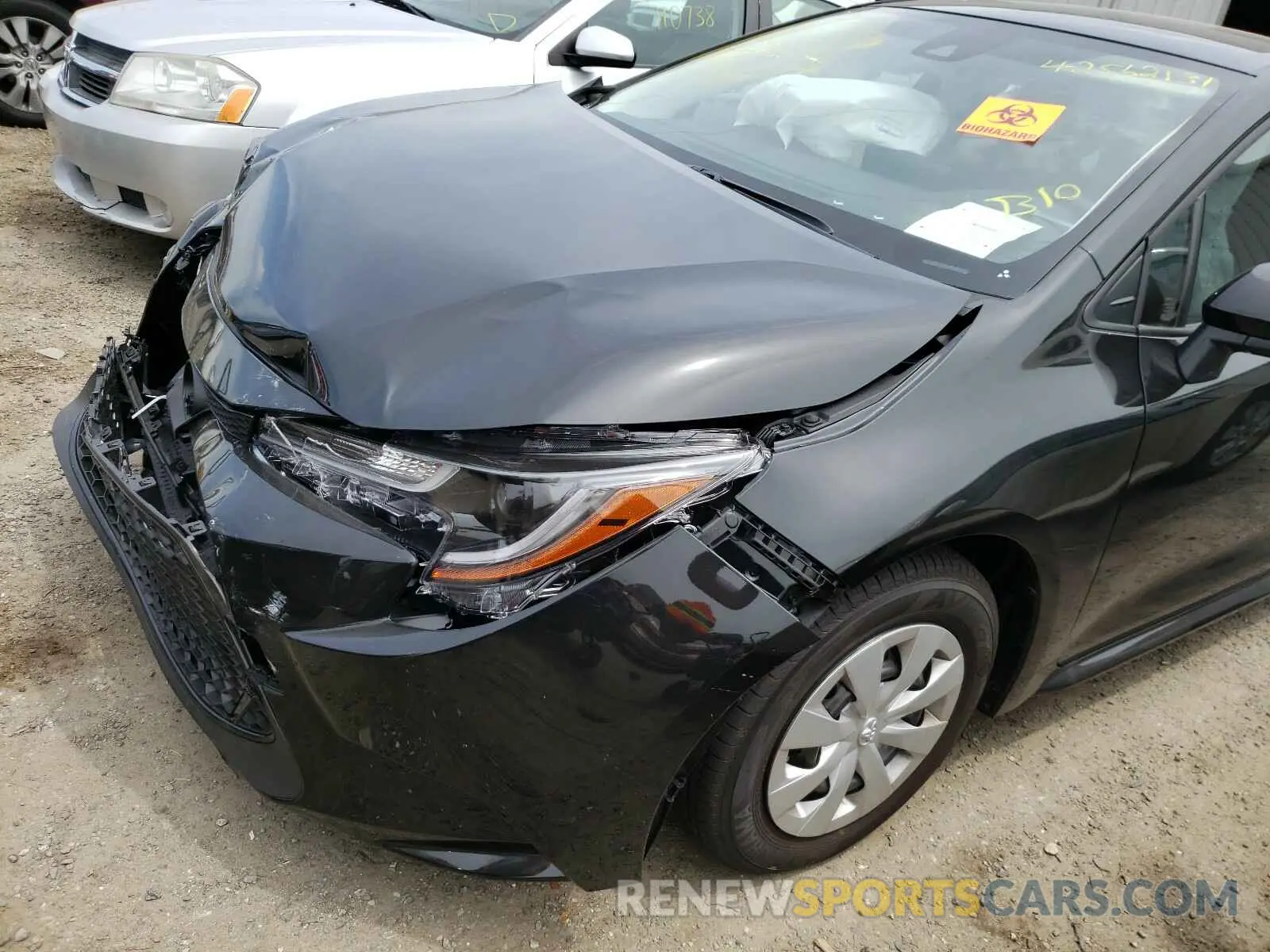 9 Photograph of a damaged car JTDDPMAE4MJ176578 TOYOTA COROLLA 2021