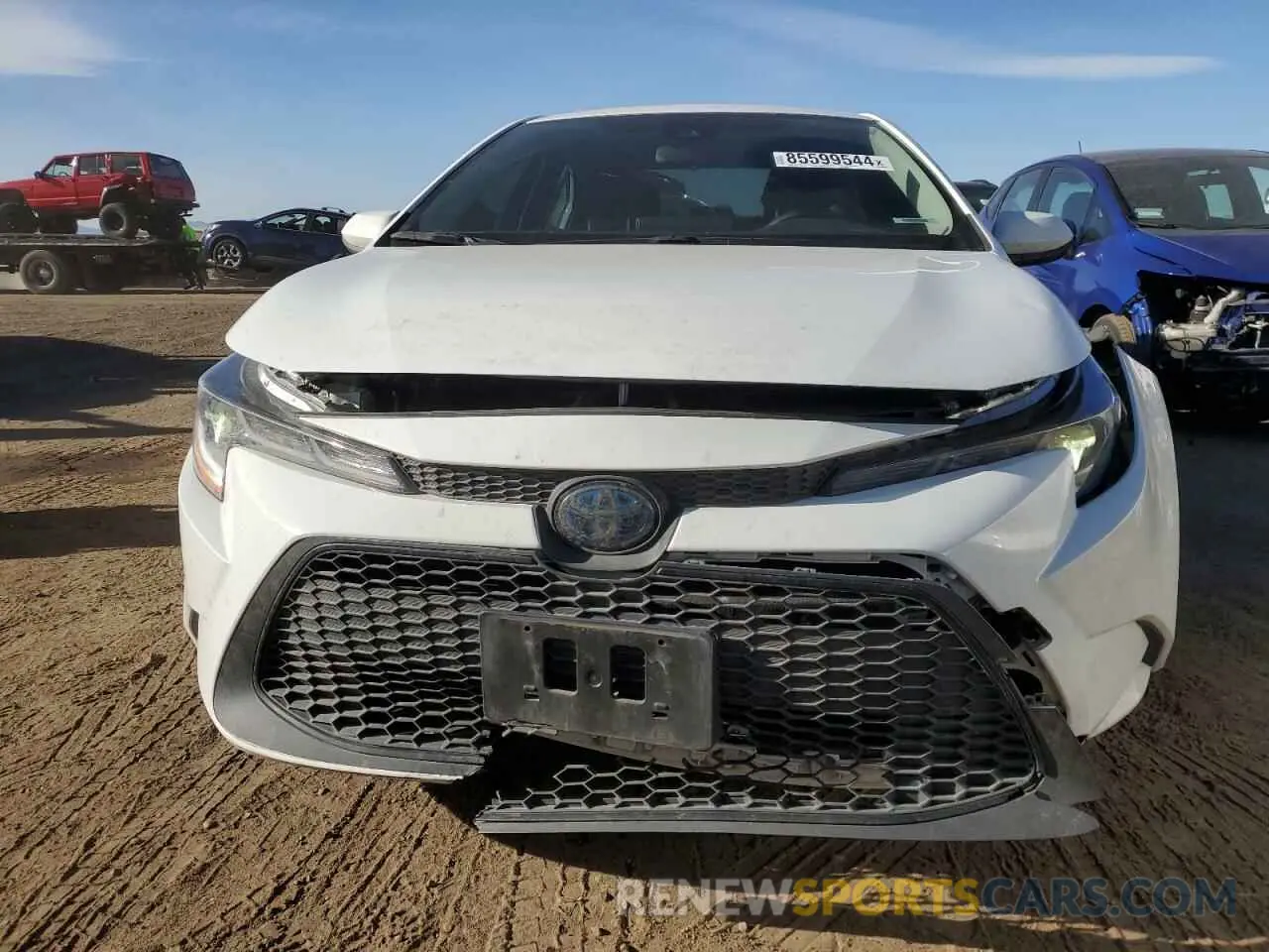 5 Photograph of a damaged car JTDEAMDE0MJ028459 TOYOTA COROLLA 2021