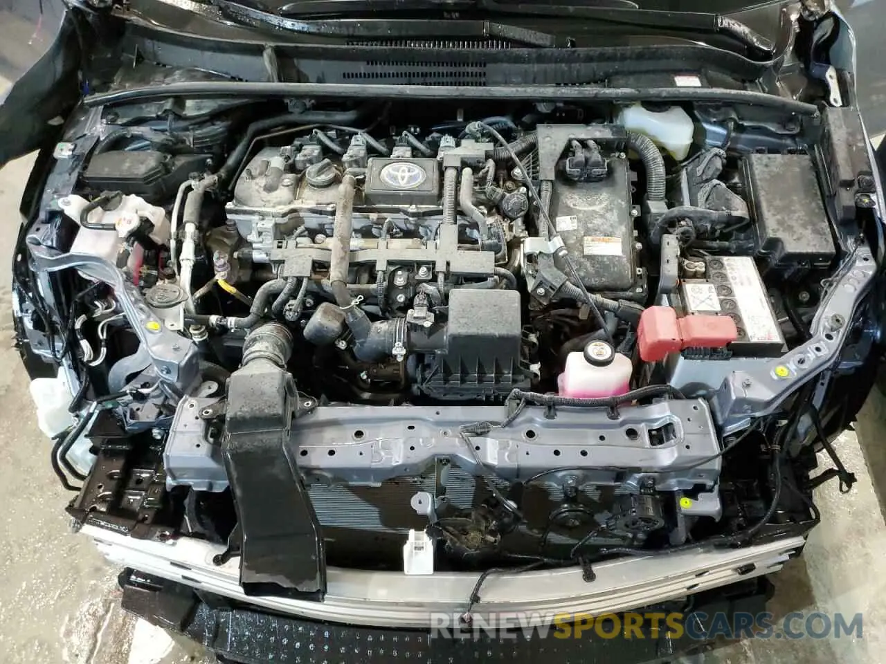 7 Фотография поврежденного автомобиля JTDEAMDE0MJ032298 TOYOTA COROLLA 2021