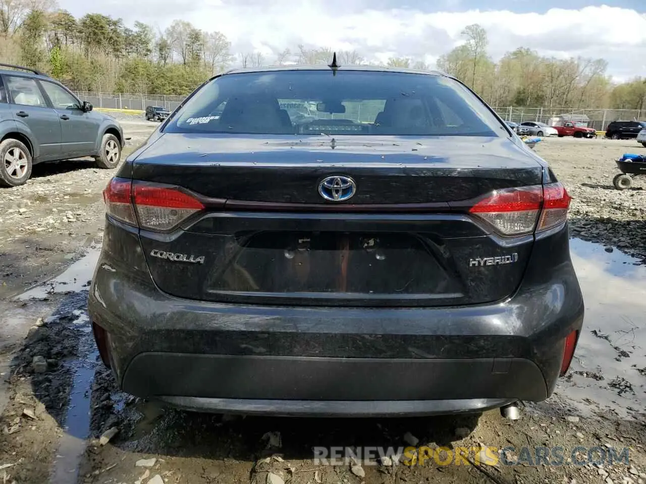 6 Photograph of a damaged car JTDEAMDE1MJ002887 TOYOTA COROLLA 2021