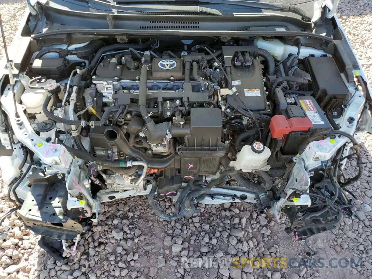 11 Photograph of a damaged car JTDEAMDE1MJ006163 TOYOTA COROLLA 2021