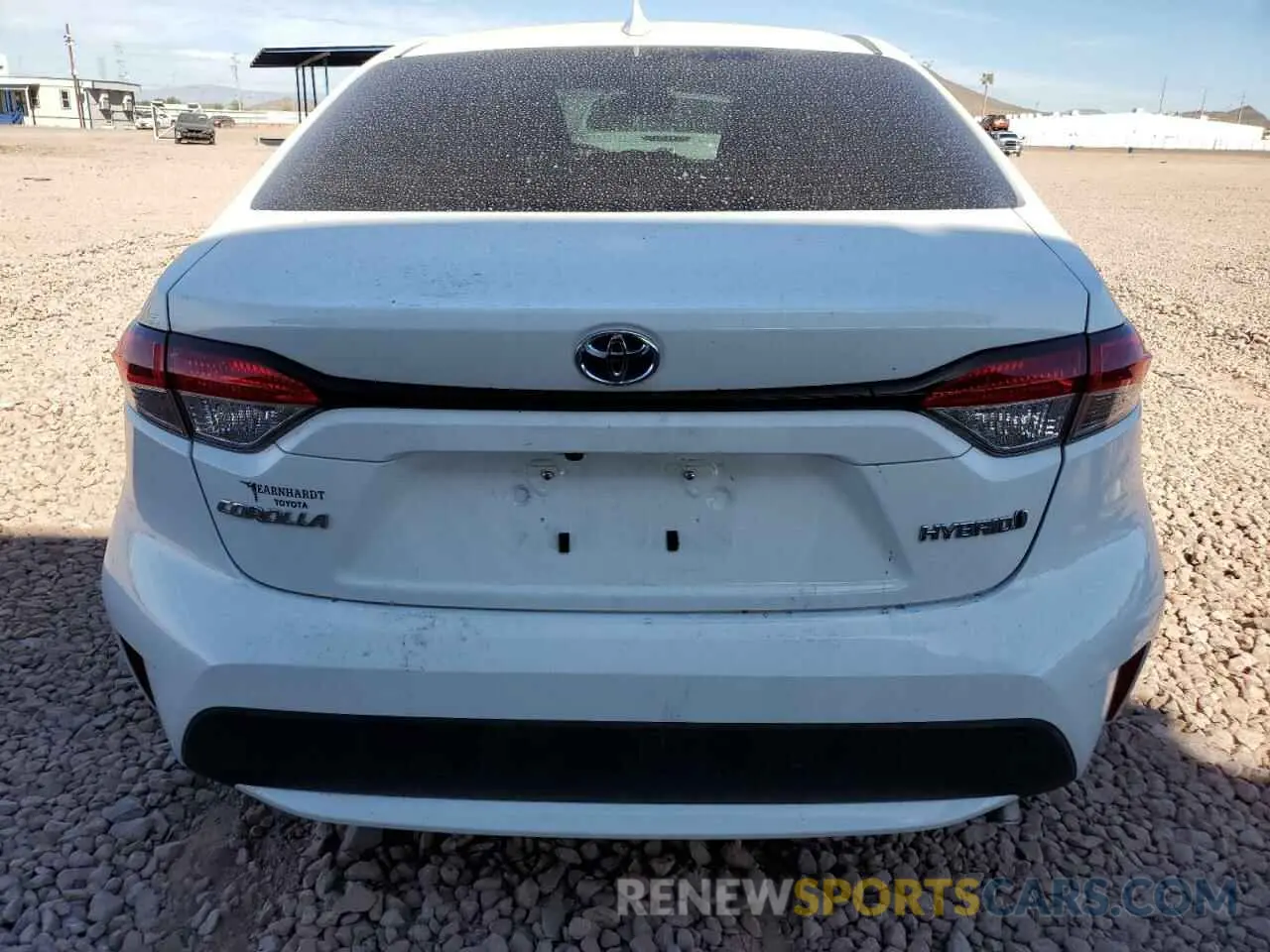 6 Photograph of a damaged car JTDEAMDE1MJ006163 TOYOTA COROLLA 2021