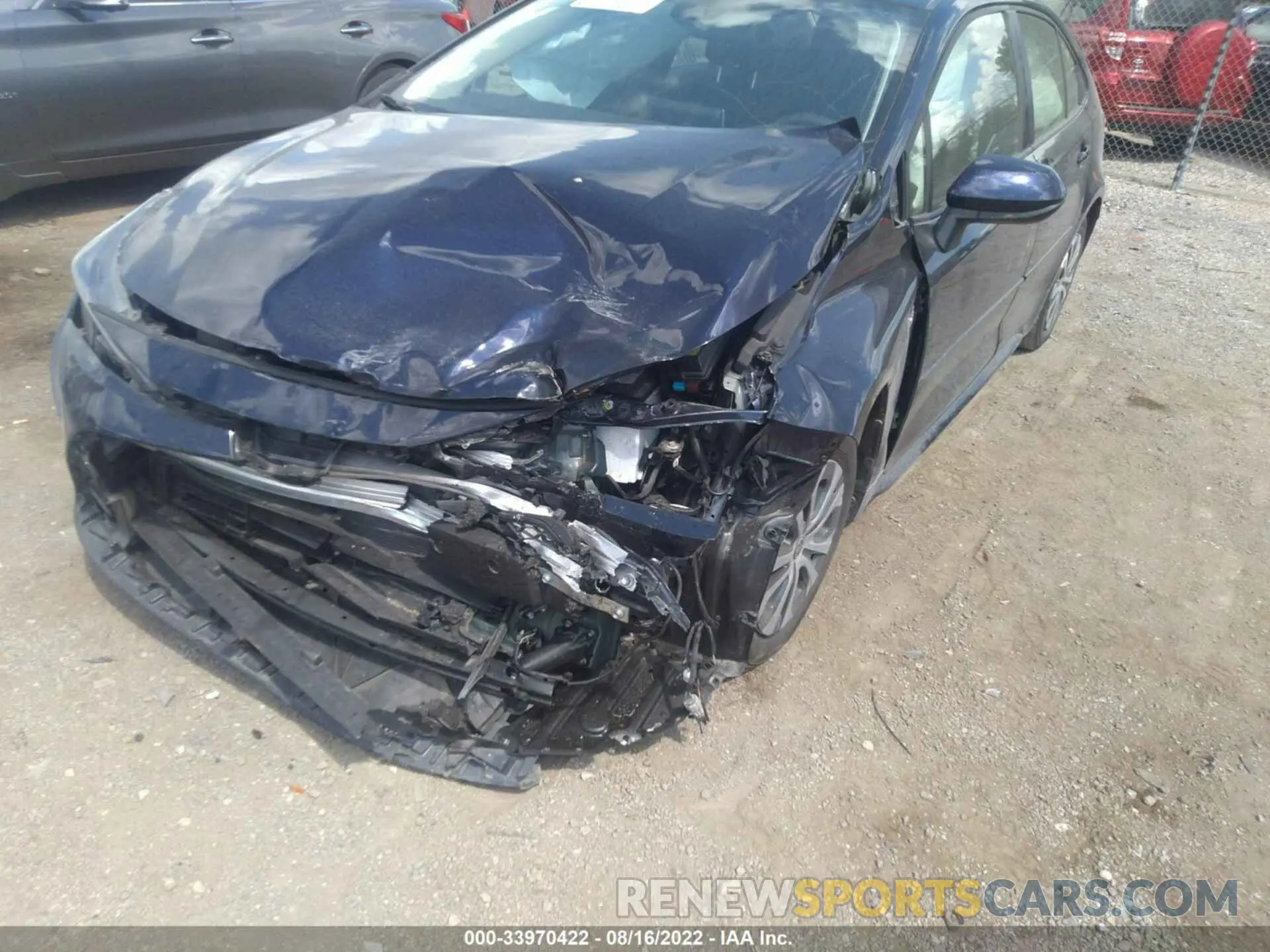 6 Photograph of a damaged car JTDEAMDE1MJ008169 TOYOTA COROLLA 2021
