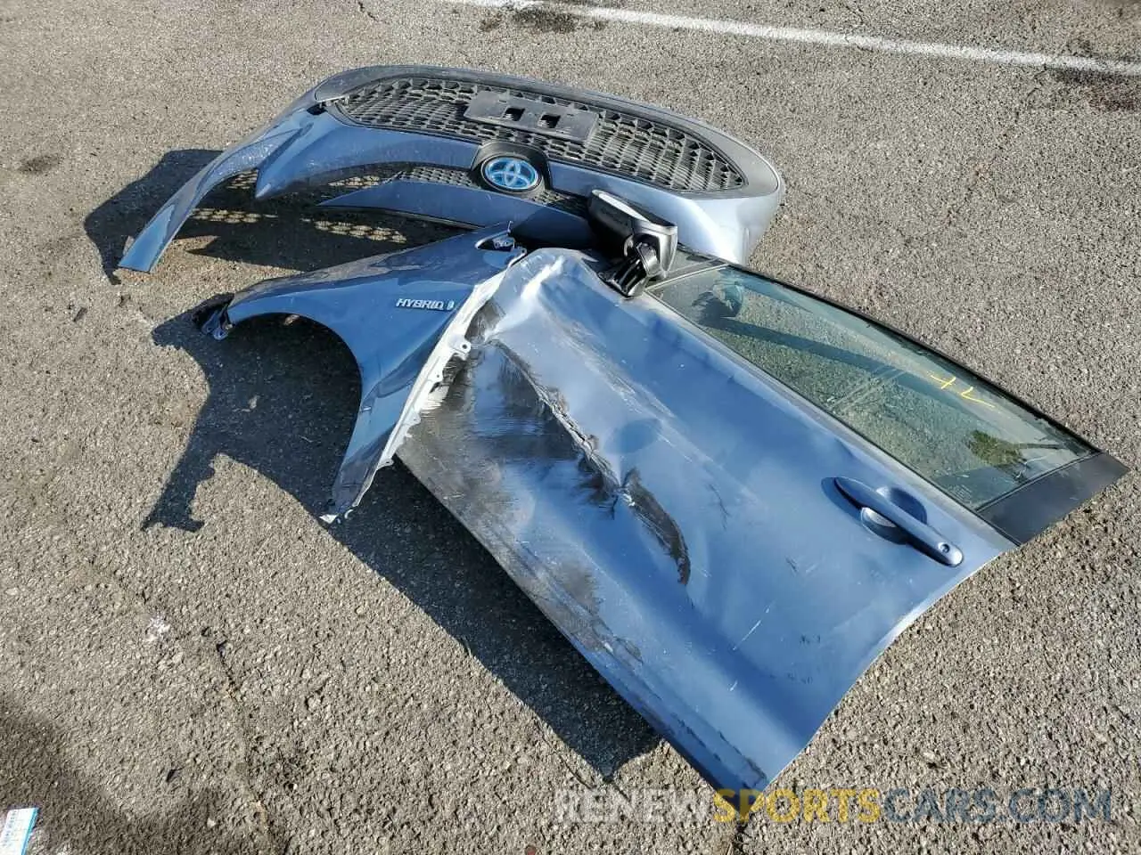 12 Photograph of a damaged car JTDEAMDE1MJ012352 TOYOTA COROLLA 2021