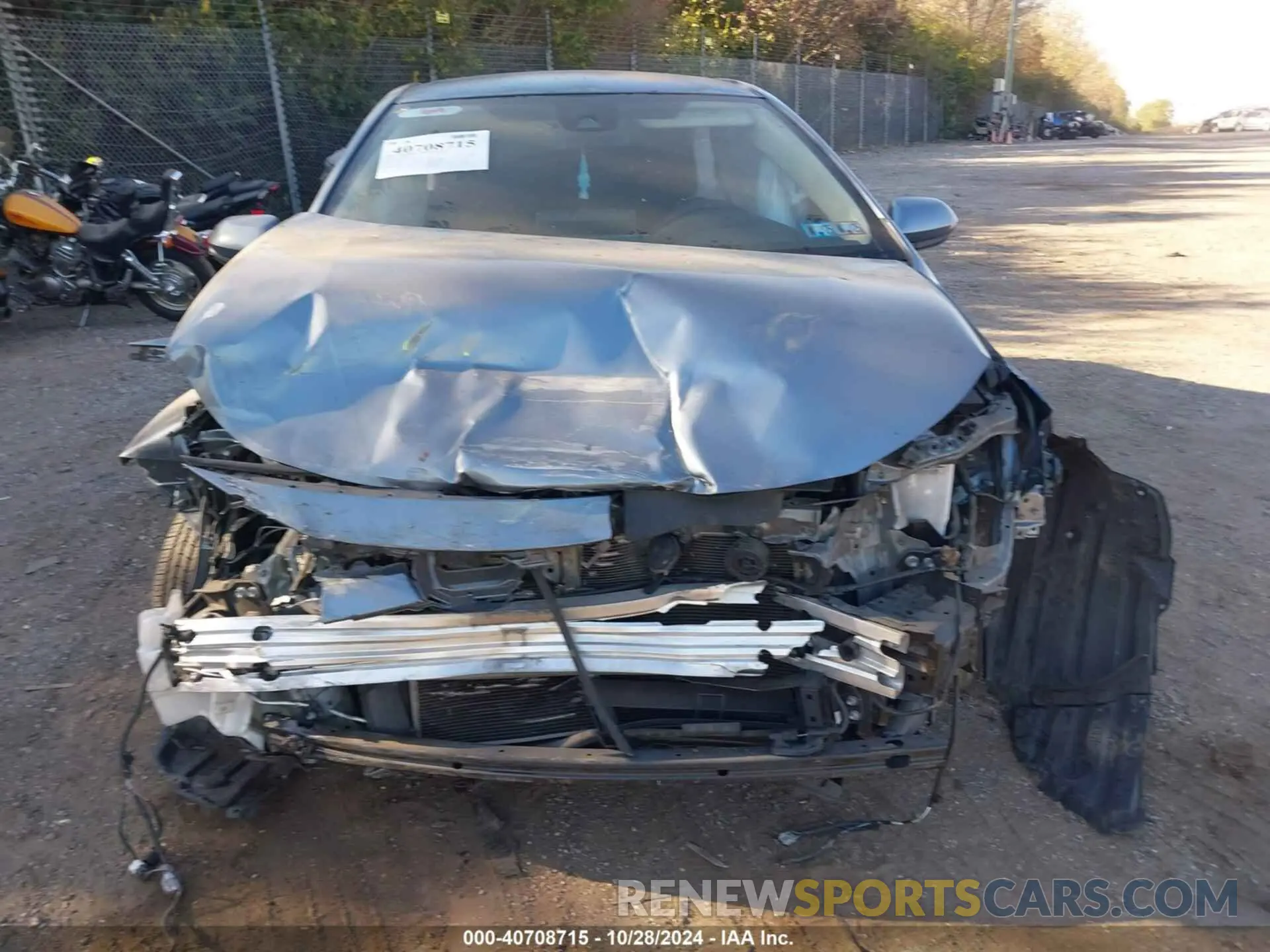 13 Фотография поврежденного автомобиля JTDEAMDE1MJ015560 TOYOTA COROLLA 2021