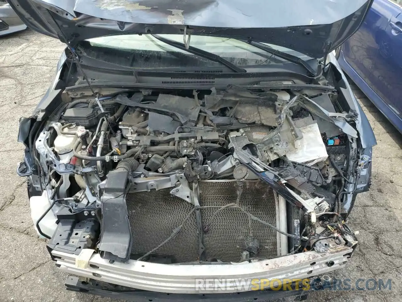 11 Фотография поврежденного автомобиля JTDEAMDE1MJ016644 TOYOTA COROLLA 2021