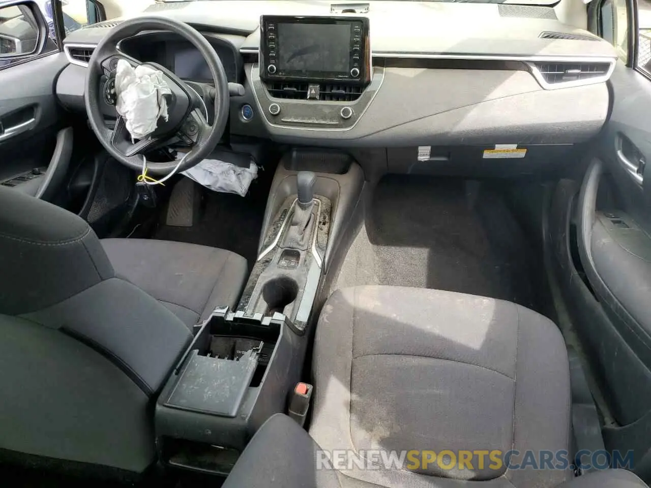 8 Фотография поврежденного автомобиля JTDEAMDE1MJ016644 TOYOTA COROLLA 2021