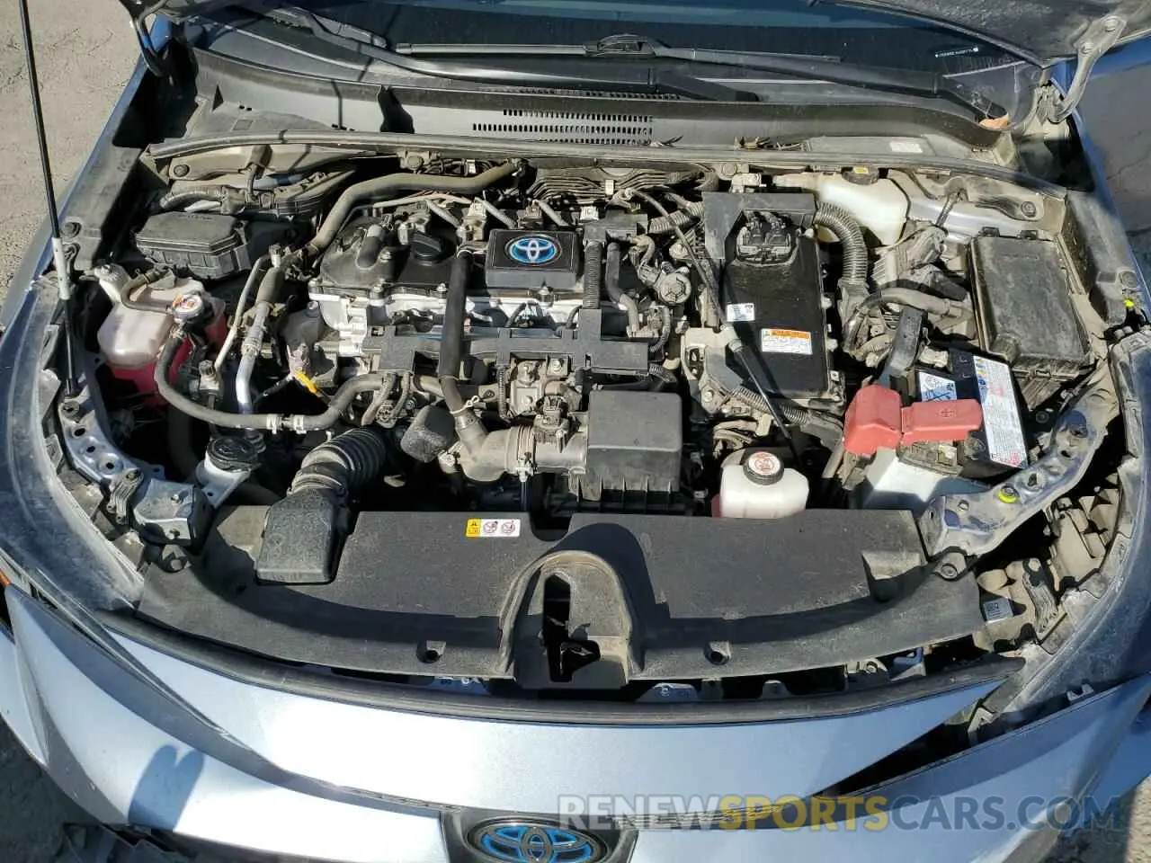 11 Photograph of a damaged car JTDEAMDE1MJ020175 TOYOTA COROLLA 2021