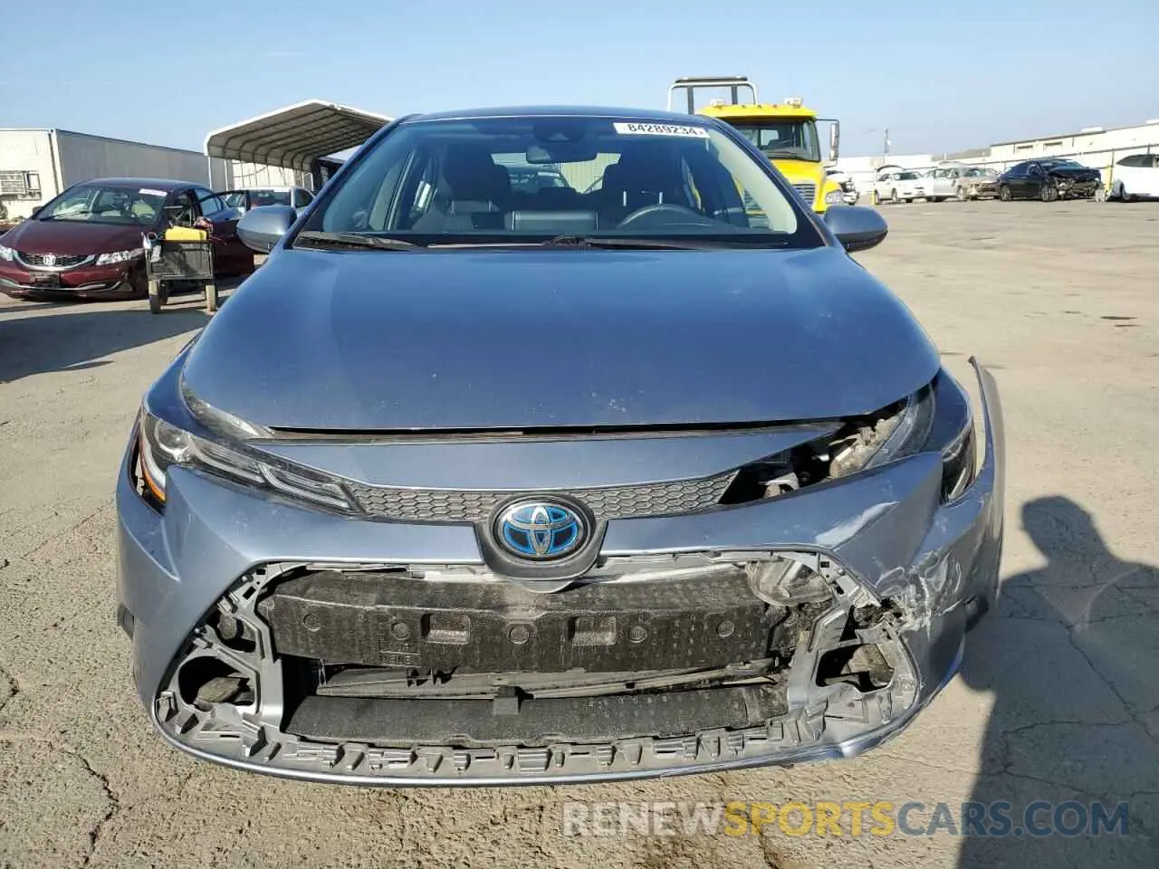 5 Photograph of a damaged car JTDEAMDE1MJ020175 TOYOTA COROLLA 2021