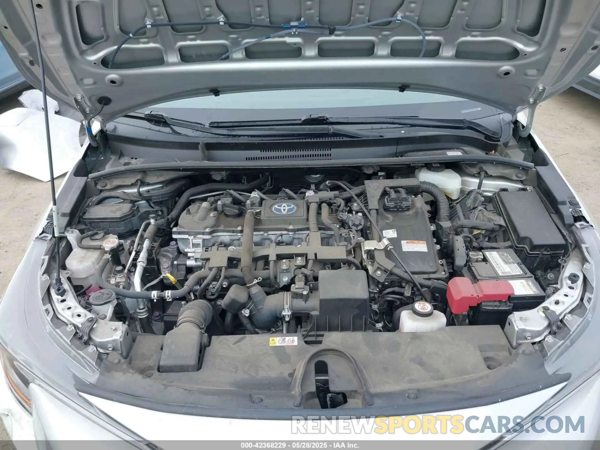 10 Фотография поврежденного автомобиля JTDEAMDE1MJ026932 TOYOTA COROLLA 2021