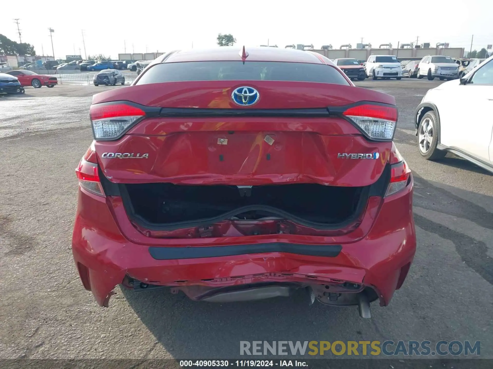 15 Photograph of a damaged car JTDEAMDE1MJ030964 TOYOTA COROLLA 2021