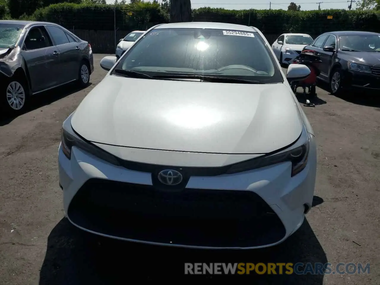 5 Photograph of a damaged car JTDEAMDE2MJ016281 TOYOTA COROLLA 2021